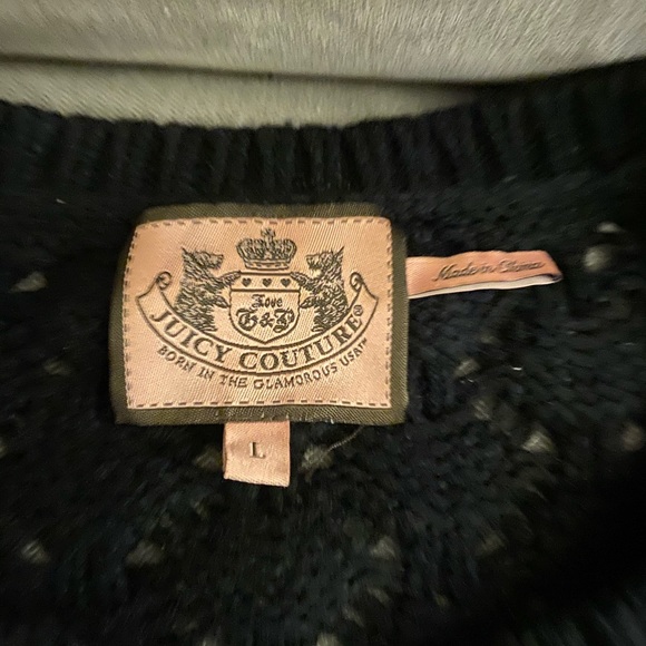 Juicy Couture Wool-Angora Cardigan - Picture 3 of 4